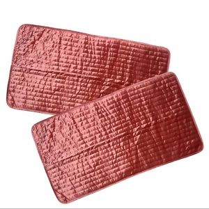 Set of Aviva Velvet Pick Stitch King Pillow Cover Shams